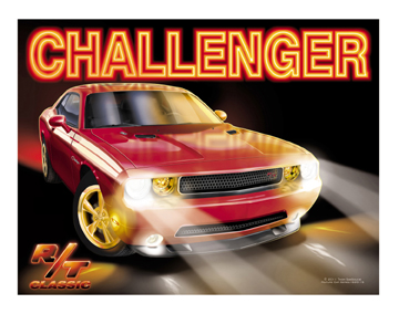 2011-14 Red Challenger RT with White Stripe