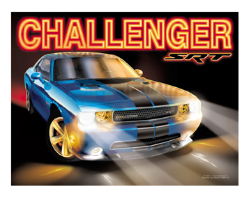 2011-14 Blue Challenger SRT