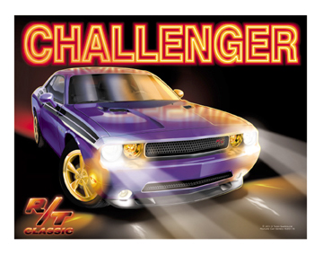 2013 Plum Crazy Challenger RT with Black Stripe